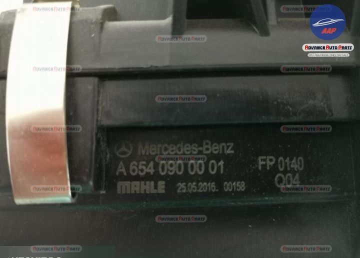 Кутия за въздушен филтър за двигател 2.0 TDI оригинална Мерцедес-Бенц