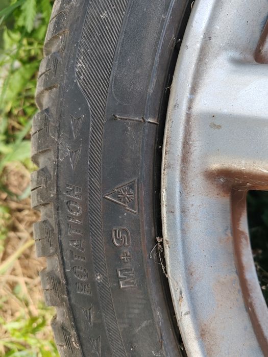 Jante honda civic 5x114,3 R17 cu cauciucuri iarna m+s