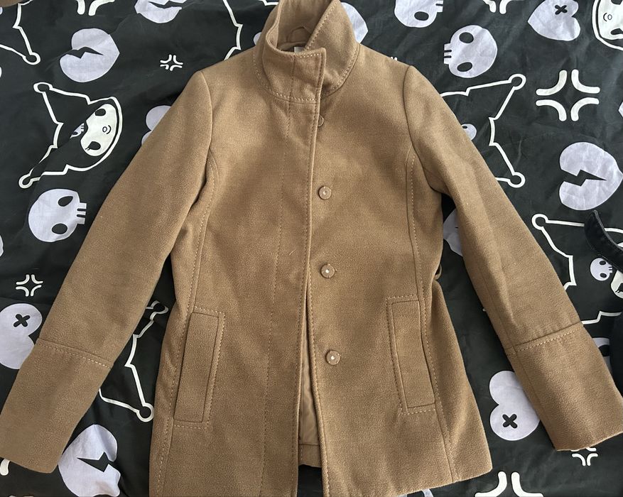 Бежово Палто на H&M в размер 34