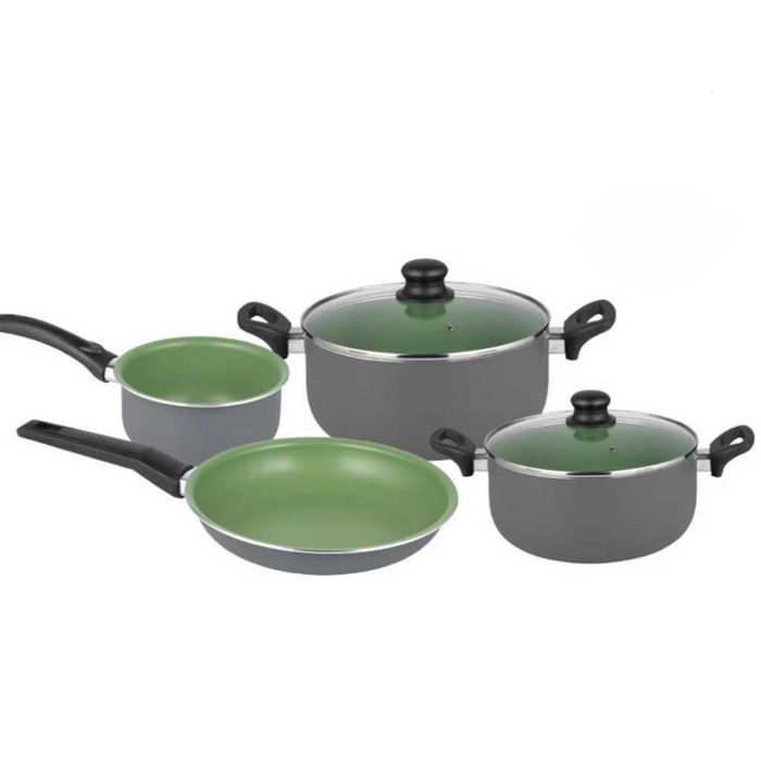 Комплект съдове Michelino Lara – 6 Части с незалепващо Pfluon покритие