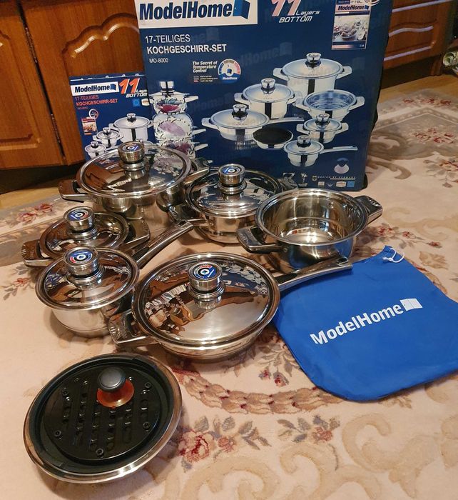 Set de oale din oțel inoxidabil Model Home