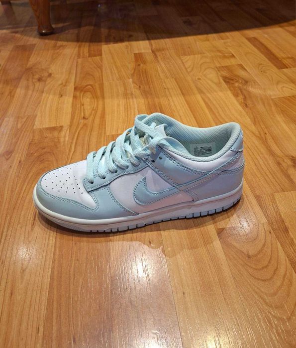 Маратонки-nike dunk low "light armory blue"