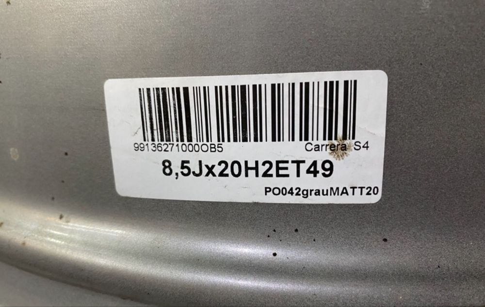 Порше 911/991.2 джанти 20 цола