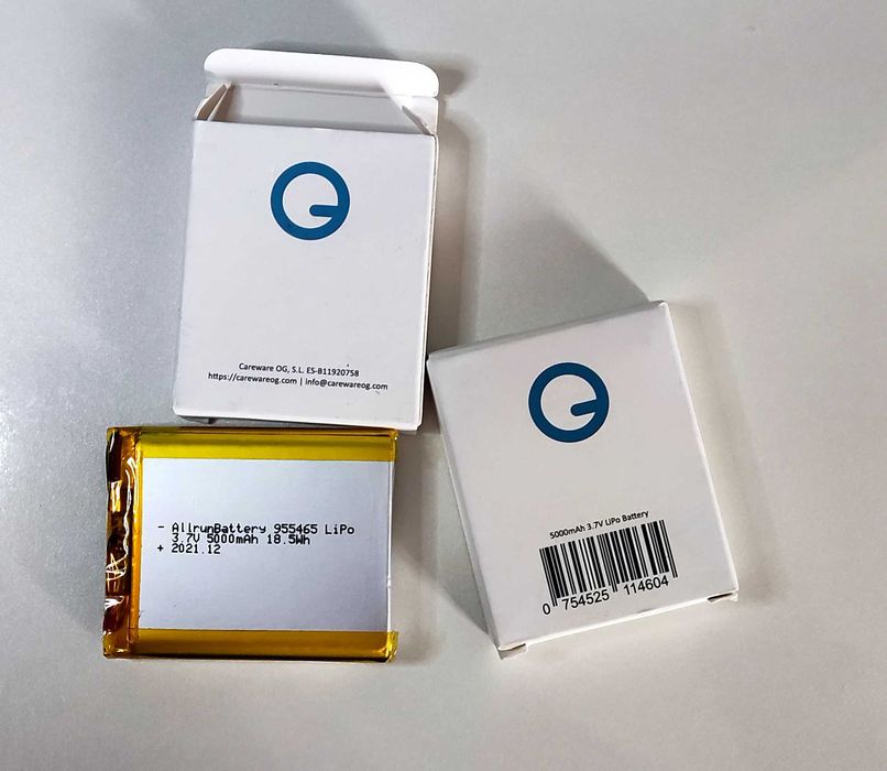 батерии 2бр - 3.7V и 5000mAh