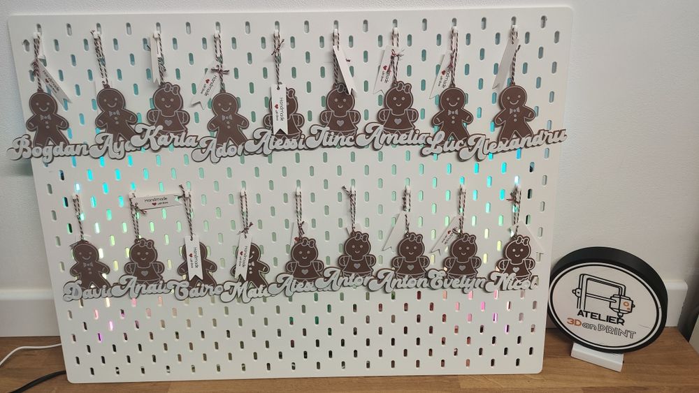 Omuleti turta dulce printati 3D