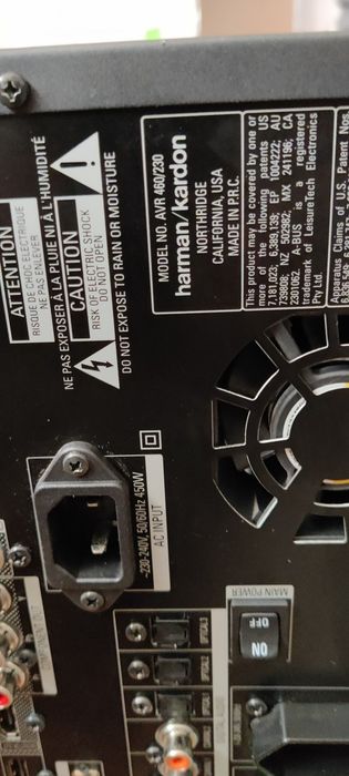 Harman kardon avr 460 defect