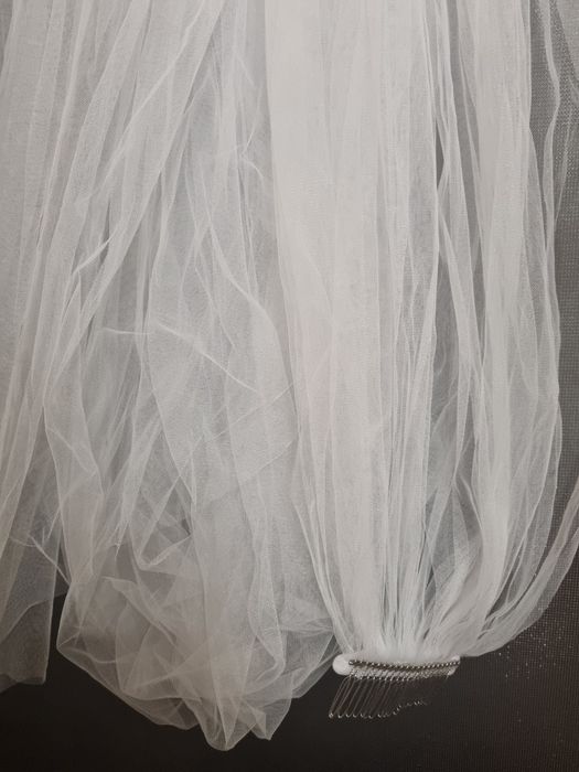 Voal de mireasa simplu