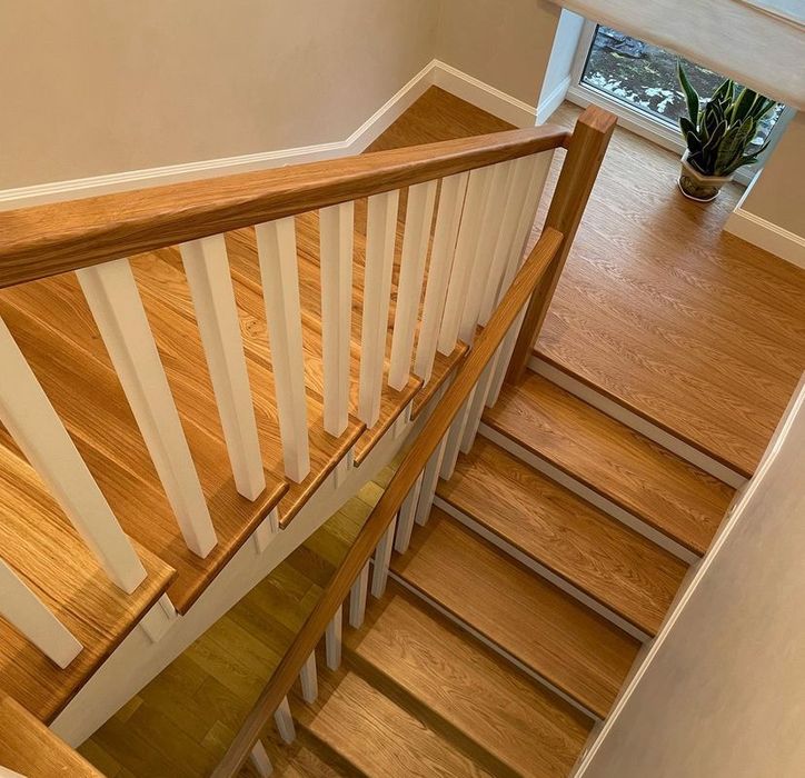 Лестница установка