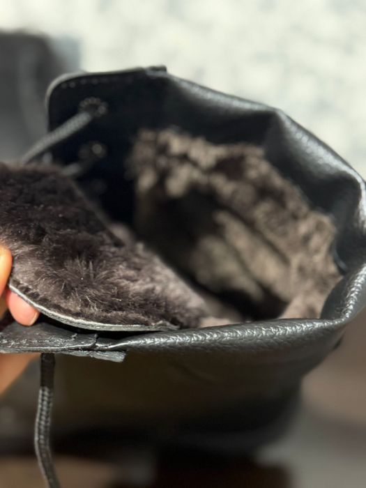 Берцы с цигейкой