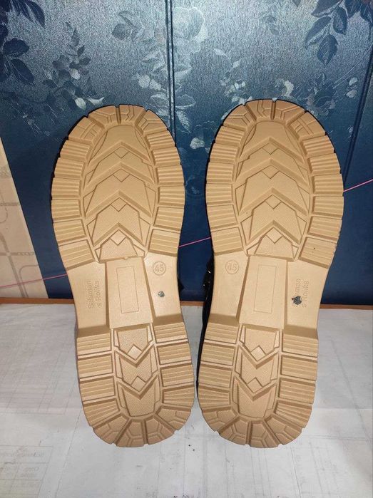 Ботинки. Спецобувь Salaman s Roliks. 44-45 Размер. Кожа 100%.