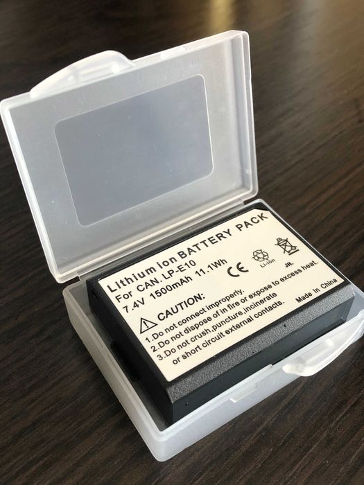 Аккумулятор LP-E10 1500mAh для Canon