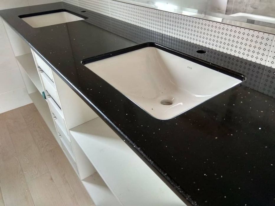 Столешницы барные стойки раковины из акрила и кварца