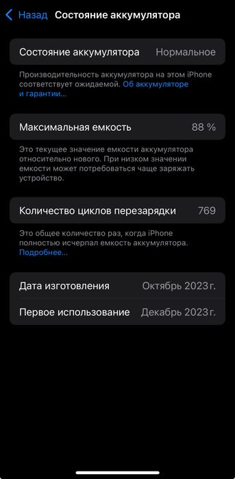 Iphone 15 состояние идеал