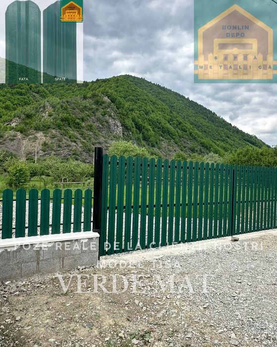 Sipca metalica pentru gard – livrare rapidă în județul Iași