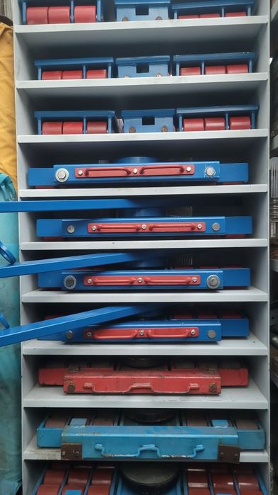 set carucior role transport 24 t mutat greutati mari relocari utilaje