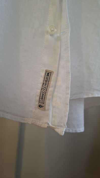 Льняная рубашка WE Fashion