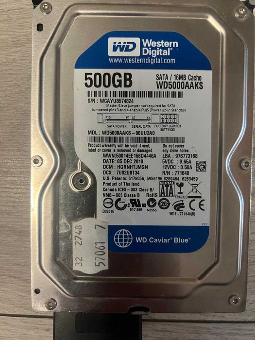 500gb hard disk pc