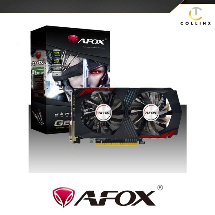 Видеокарта 1050ti afox