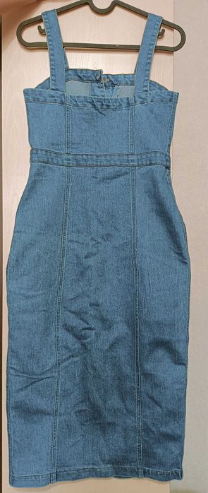 Женский джинсовый сарафан