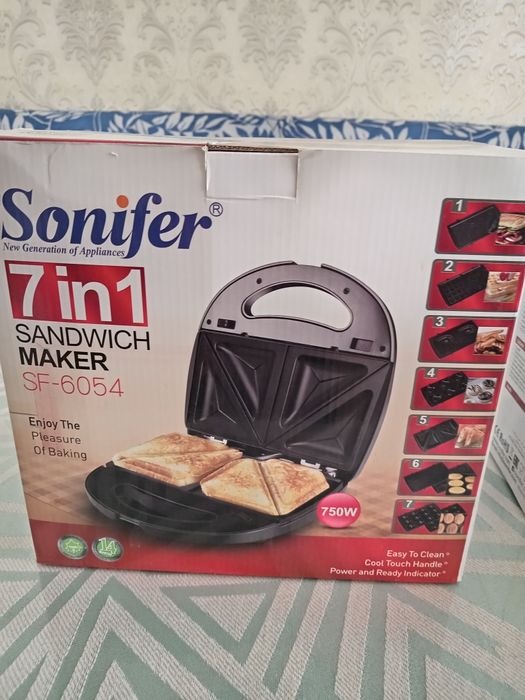 Sonifer вафельница новый