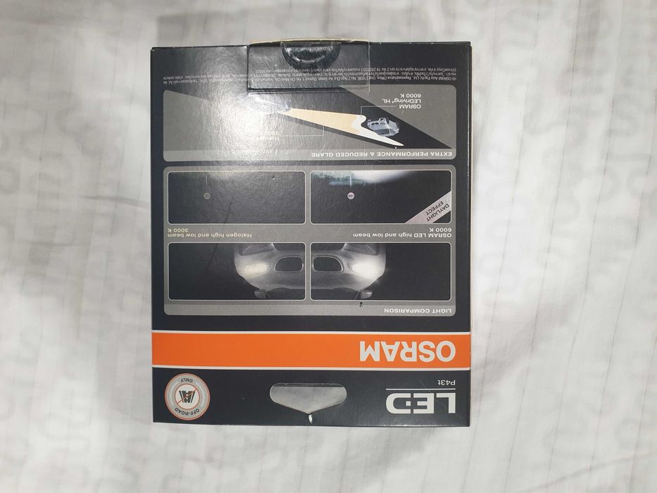 2бр. Osram H4 LEDriving HL 9726CW 14W 12V/24V P43T H4