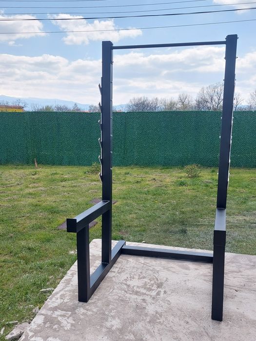 Силова клетка с лост за набиране