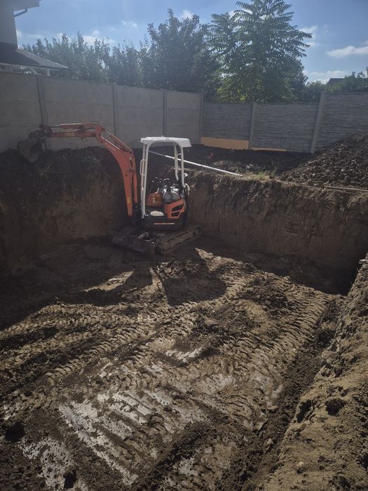 Excavari, sapaturi piscine, fose, fundatii, etc