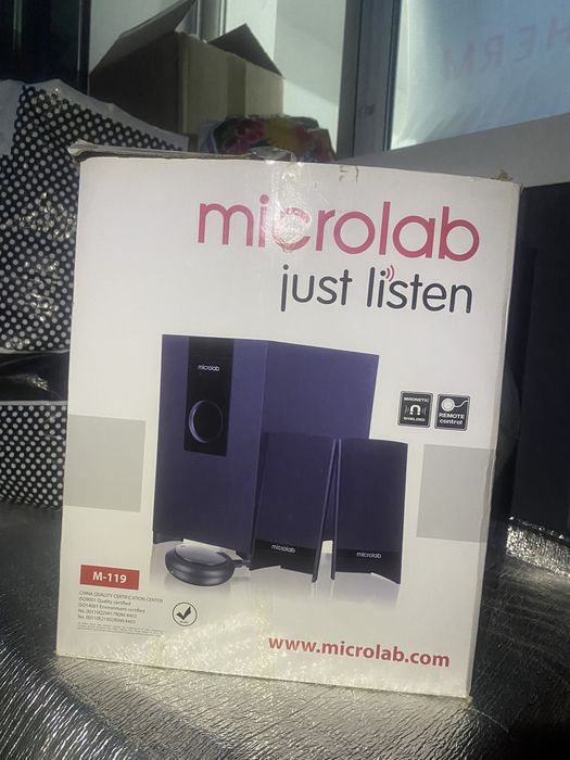 Продам саб с 2 калонками почто новые