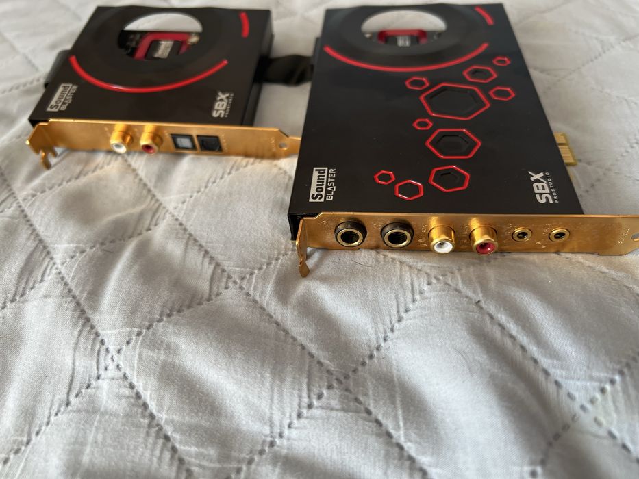 Creative lab sound blaster sbx pci express zxr sound