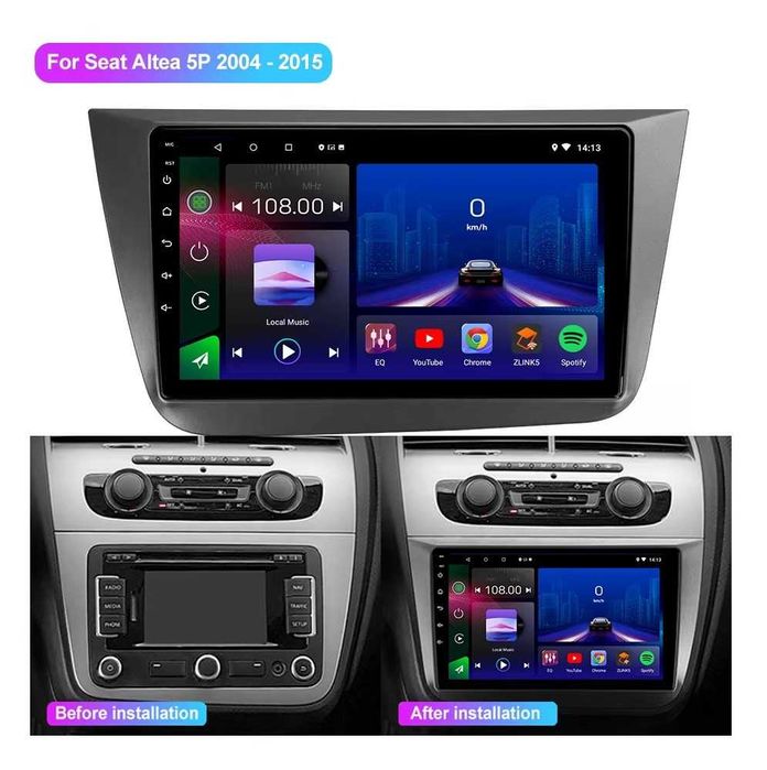 Navigatie 4Gb  Carplay Waze Youtube Volkswagen Passat Golf Jetta skoda