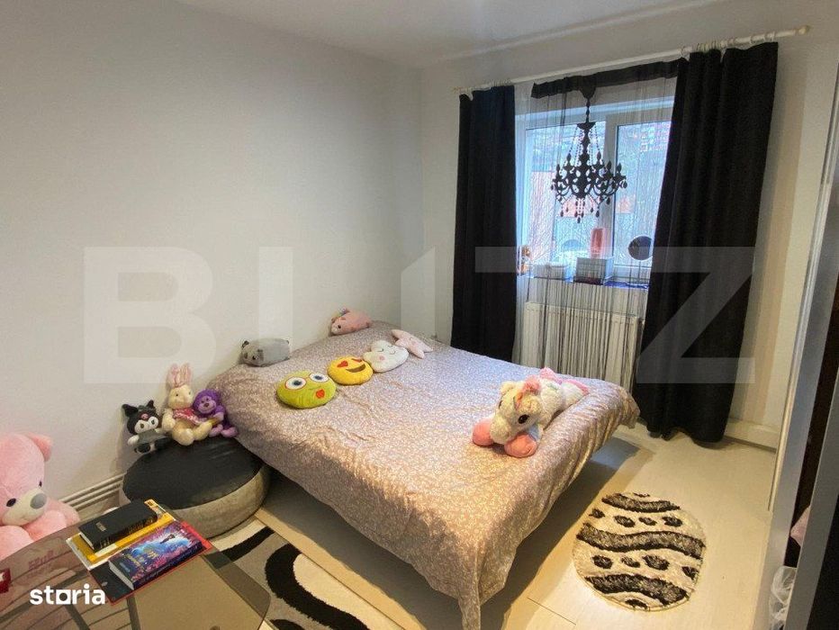 Apartament 3 camere, 55mp, parcare, mobilat si utilat, Baciu, zona pri
