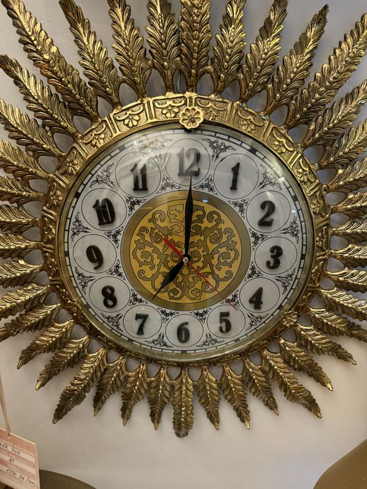 Ceas de perete / rama bronz