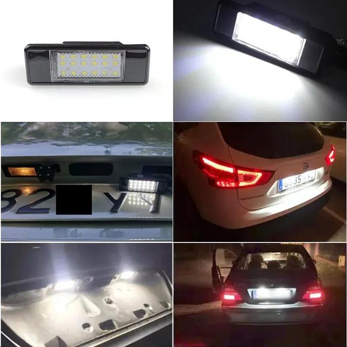 Плафони LED №5065-19 за регистрационен номер Peugeot CC Citron Berling