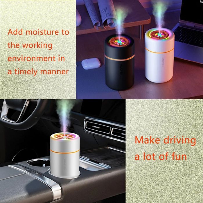 Umidificator Camera+ parfum auto