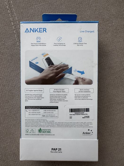 Set 2 folii de protecție ecran Iphone 15 Pro Max