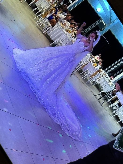 Булчинска бяла  рокля