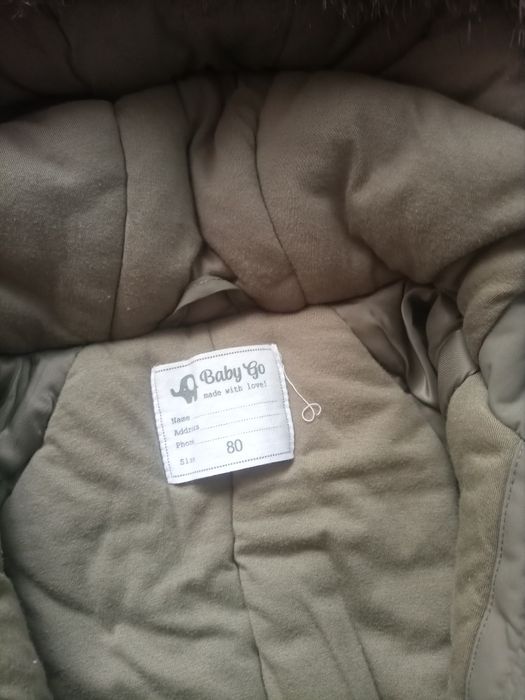 Одежда для малышей, зимний комбинезон