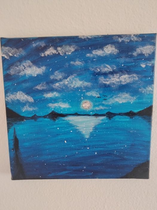 Vând tablou pictat manual între 50-100 de lei