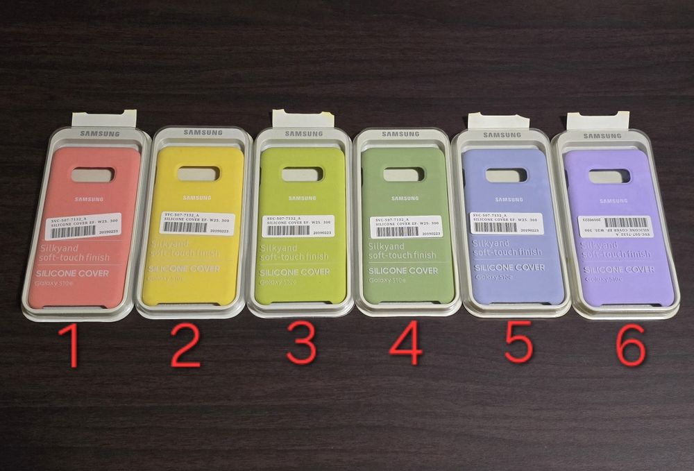 Husa silicon originala Samsung Silicone Cover Galaxy S10e G970