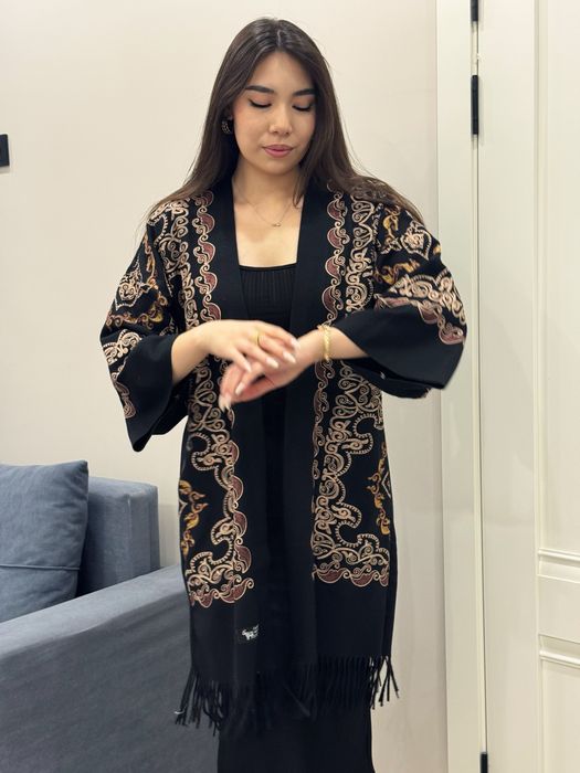 Кашемировый чапан женский