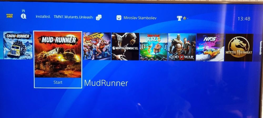 Playstation 4  gold hen перфектен