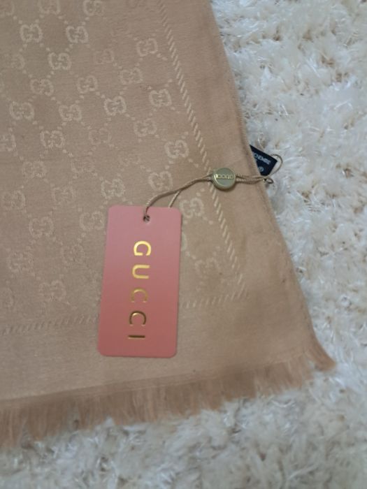 Eșarfă Gucci bej