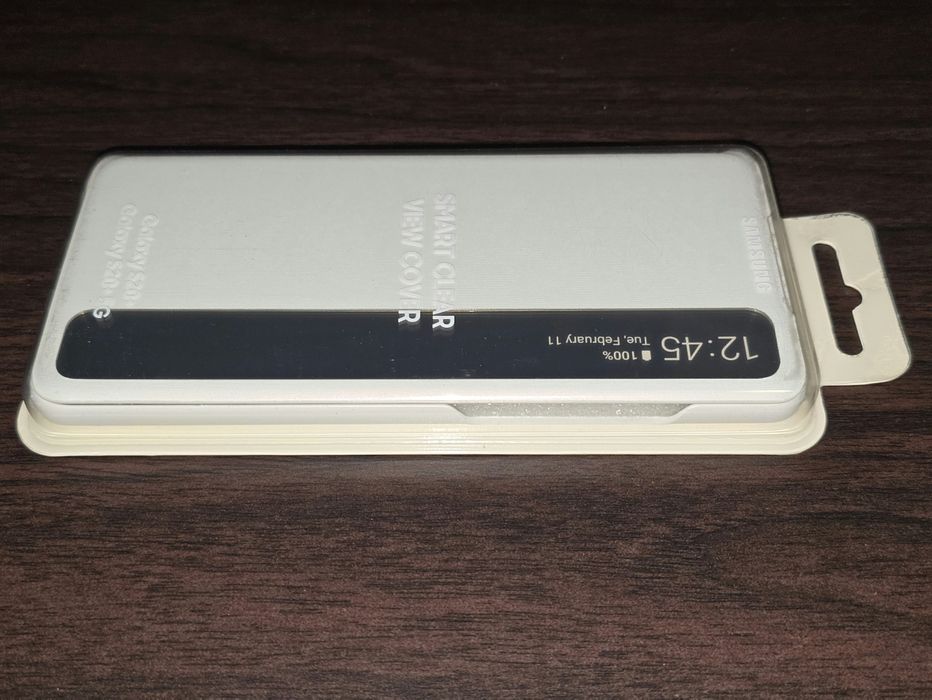 Husa activa originala Samsung Smart Clear View Cover S20 Plus S20+ 5G