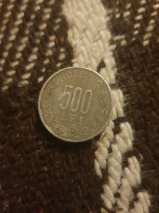 Monedă de 500 LEI din anul 2000