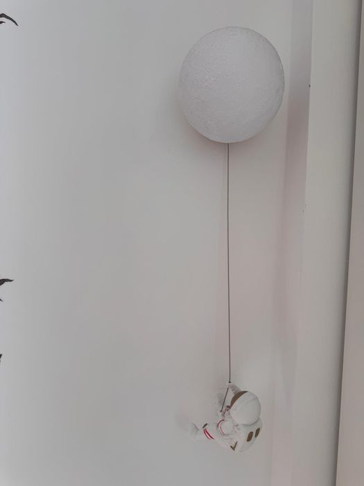 Set 2 buc aplice luna și astronaut