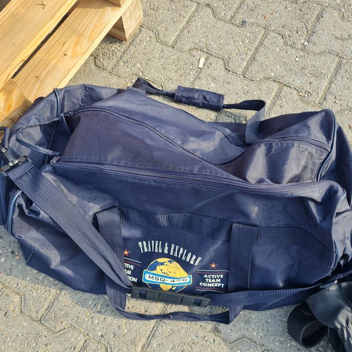 Geanta sport, culoare bleumarin