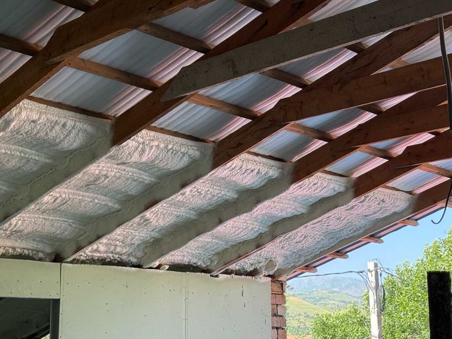 Termopena sepish | Жидкая пена | Jitkiy penka | Утепление термопеной