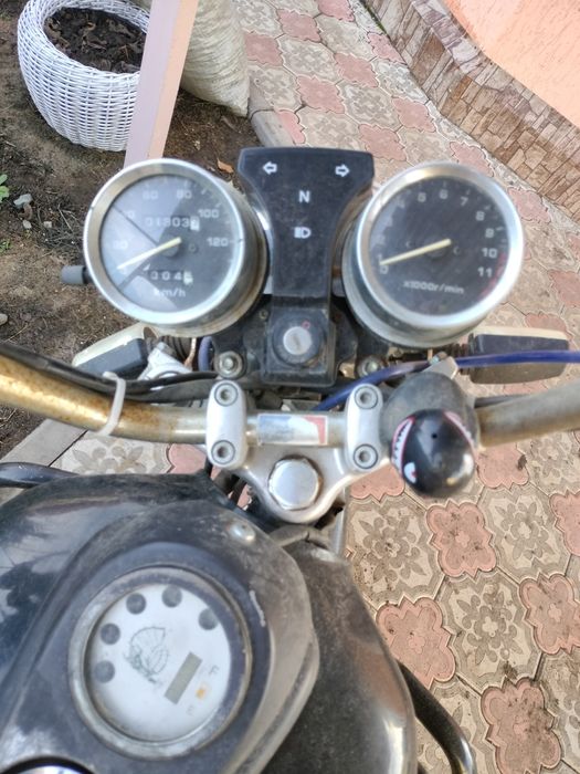 мопед 110 куб  проходит обкатку