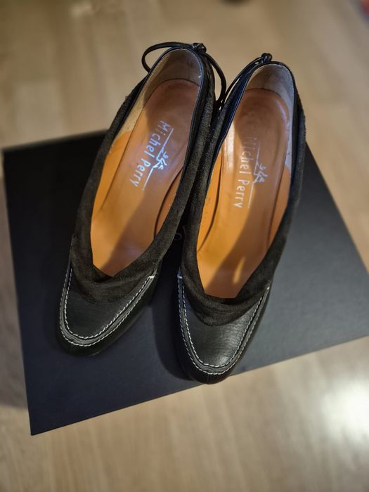 Pantofi dama, Michel Perry, piele naturala integral, mărimea 38