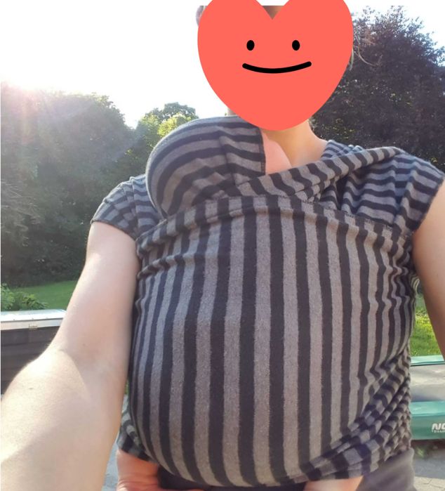 Еластичен слинг за бебеносене Mama's LIFE